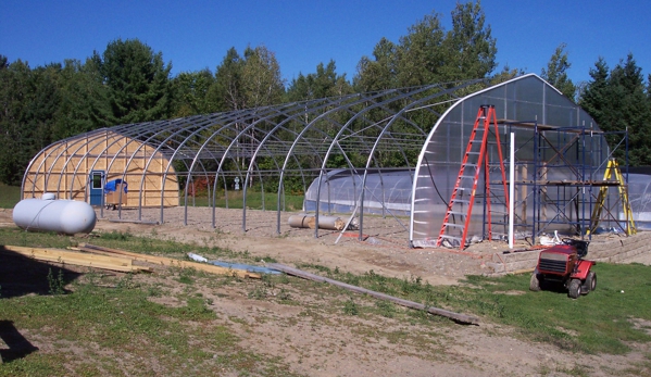 Ellis' Greenhouse & Nursery - Hudson, ME. New construction