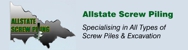 Allstate Screw Piling Pty Ltd Logo