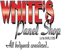 White's Panel Shop Logo
