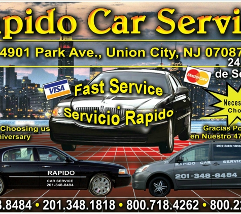 Rapido Car Service - Union City, NJ. Rapido Car Service