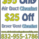 Air Duct Cleaning Missouri City - Ventilation Cleaning