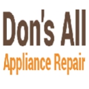 Don's All Appliance Repair - Small Appliance Repair