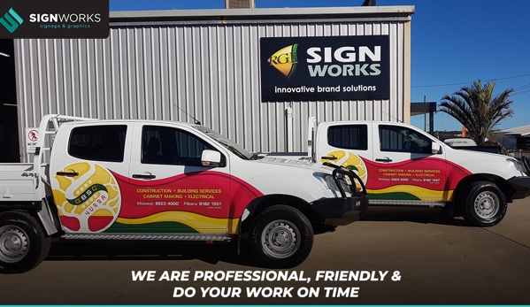 RGI Signworks WA - Webberton, WA. We Are Professional, Friendly & Do Your Work On Time
