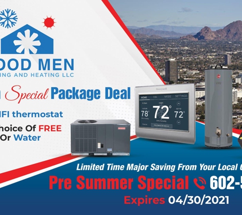 GOOD MEN COOLING AND HEATING SERVICES - Peoria, AZ