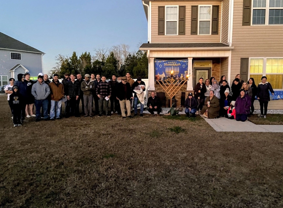 Congregation Anshei Toras Chesed - Jacksonville, NC. Chanukah menorah lighting