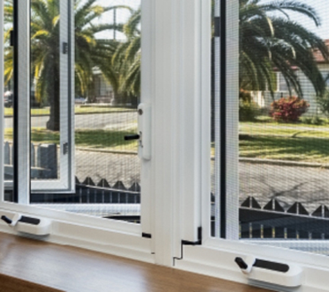 Bradnam's Windows & Doors - Kensington, QLD. White Aluminium Casement Windows