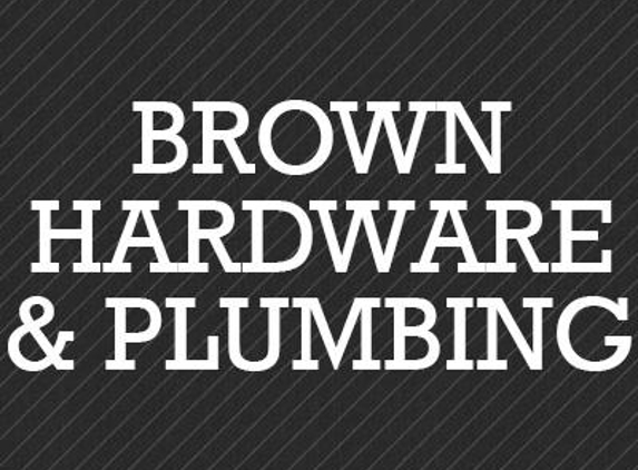 Browns Hardware & Plumbing Inc - Columbia Station, OH