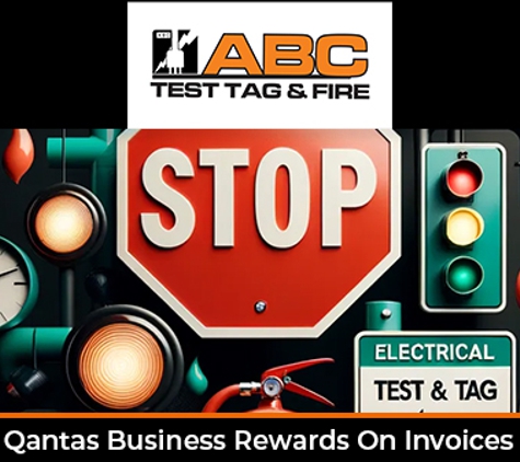 ABC Test Tag & Fire - Rochedale, QLD. Qantas Business Rewards On Invoices