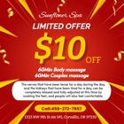 Sunflower Spa | Asian Massage