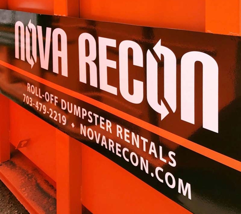 NOVA RECON - Manassas, VA. Roll off dumpster rentals NOVA RECON