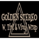 Golden Stereo Window Tint