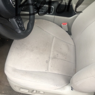 Super Clean Car Wash - Oklahoma City, OK. Drivers seat- before