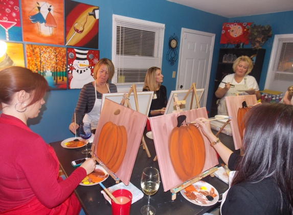 Corks and Canvas' Painting Parties - Cornelius, NC