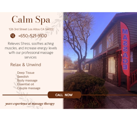 Calm Spa - Los Altos, CA