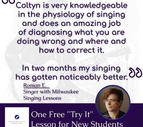 Milwaukee Singing Lessons LLC - West Allis, WI