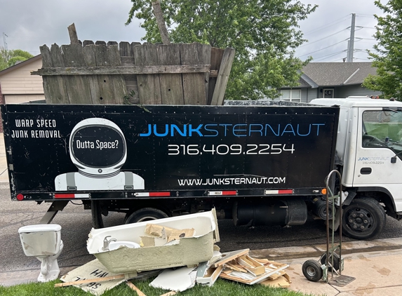 Junksternaut - Wichita, KS. Revitalize your space with Junksternaut Junk Removal! From attic to basement, we haul it all hassle-free.