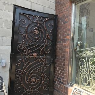 JR & S  Ironworks ct - Jamaica, NY. Iron door