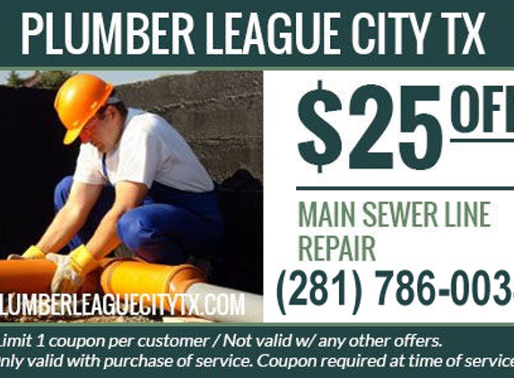 Plumber League City TX - League City, TX