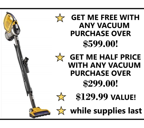 Abbott's Vacuum Center - Nampa, ID. Get me free!