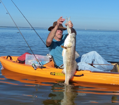 Titusville Yellow Bait Box - Titusville, FL. Frankie