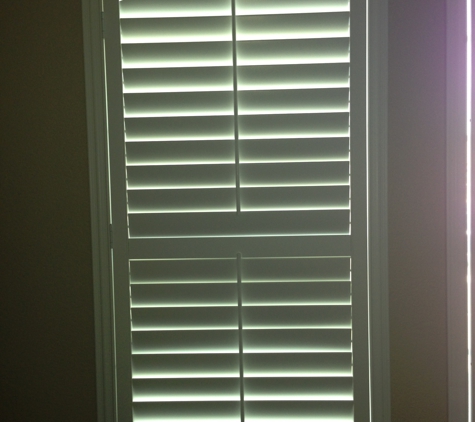 Affordable Blinds - Killeen, TX. Quarter arch Shutter