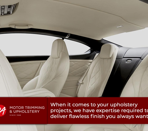 DA Motor Trimming & Upholstery - Botany, NSW. When it comes to your upholstery projects, we have expertise required to deliver flawless finish you always wanted.