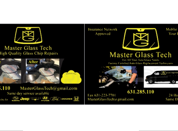 Master Glass Tech - Saint James, NY