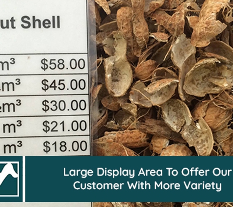 Northside Raw Materials - Trinity Beach, QLD. Large Display Area To Offer Our Customer With More Variety