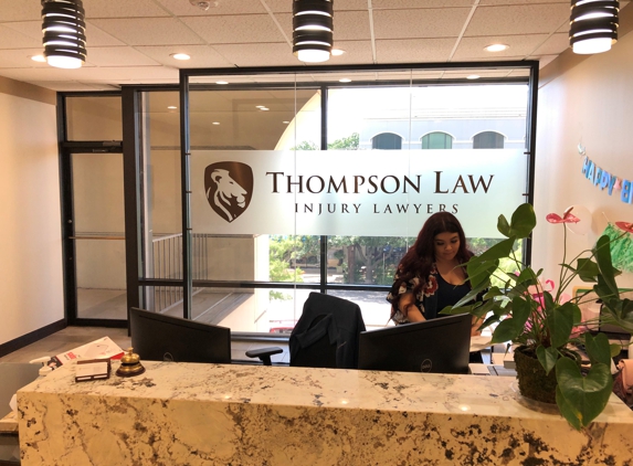 Thompson Law Injury Lawyers - Dallas Office - Dallas, TX. Office lobby