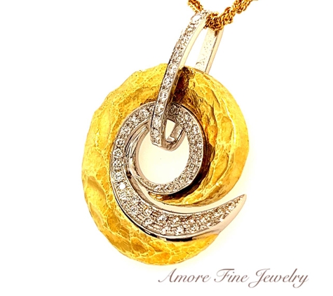 Amore Fine Jewelry - Wading River, NY. 18kt Gold Crashing Wave!