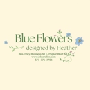 Blue Flowers Designed by Heather - Flowers, Plants & Trees-Silk, Dried, Etc.-Retail