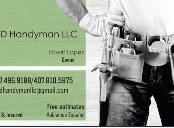 E & D Handyman LLC - Orlando, FL