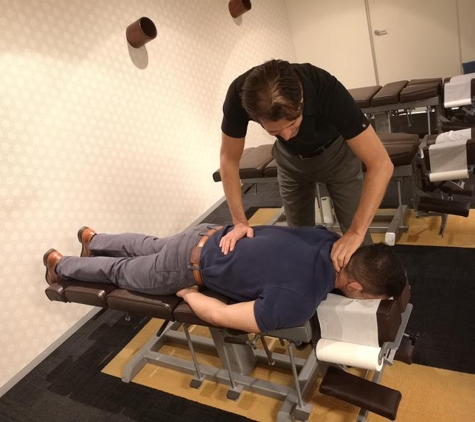 Sydney Chiropractic Care - Sydney, NSW. Dr Jeff and Dr Des working on each other