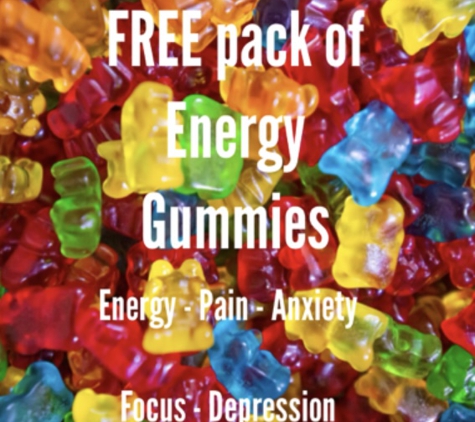 CBD Center CA - Fresno, CA. FREE pack of energy gummies w/$100+ order