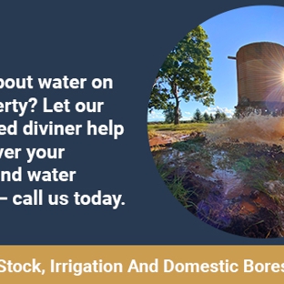 Local Drilling Services. Stock, Irrigation And Domestic Bores