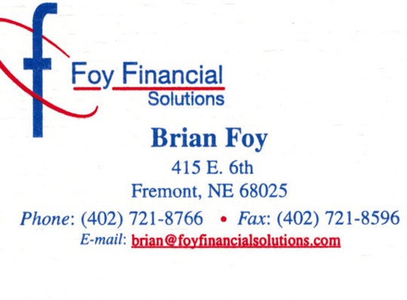 Foy Financial Solutions - Fremont, NE