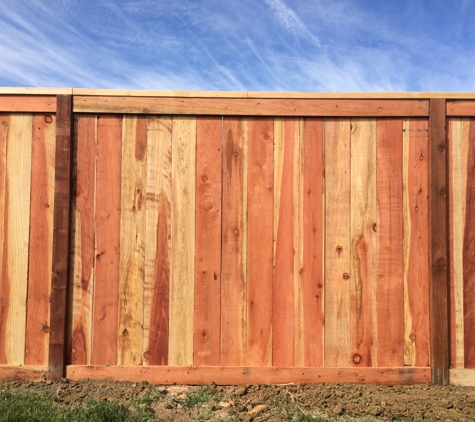 Alpha Fence Company - Riverside, CA. Redwood Fence