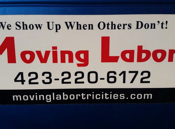 Moving Labor - Johnson City, TN. We show up on time