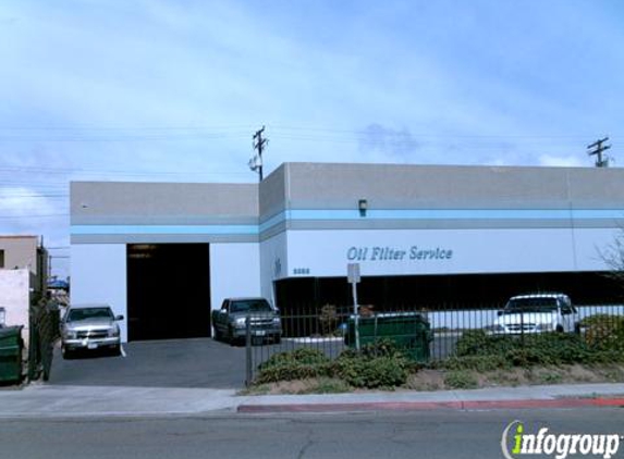 Oil Filter Services Inc - San Diego, CA