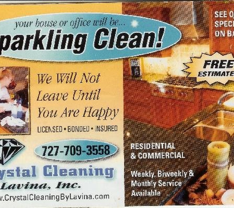 Crystal Cleaning By Lavina - Largo, FL