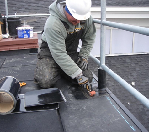 Steel Shield Roofing. Small leak repairs on rubber roof