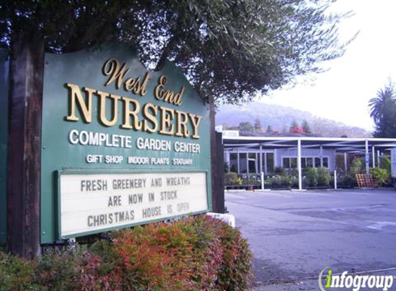 West End Nursery - San Rafael, CA