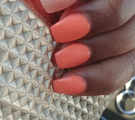 Nail Studio - Stockbridge, GA. My real nails...done with SNS powder.