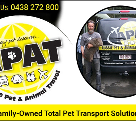 Aussie Pet & Animal Travel - Greenbank, QLD. Family-Owned Total Pet Transport Solutions