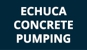 Echuca Concrete Pumping Logo