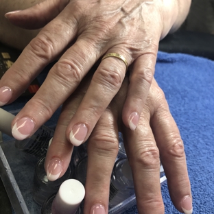 Regal Nails - San Antonio, TX. Pink&white dipping powdered nails