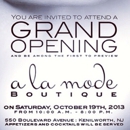 A La Mode Boutique - Boutique Items