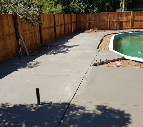 PF Concrete Construction - Sacramento, CA. Pool Deck