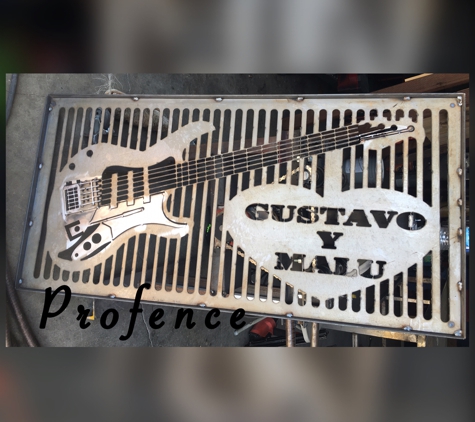ProFence, Inc. - Fresno, CA. Custom made grill by Profence with the cnc plasma. Great job