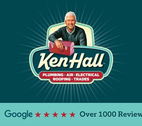 Ken Hall Plumbers. Google 5 Star Rating Over 1000 Reviews